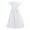 A White, variant on Aislor Little Big Girls First Communion Gown Sleeveless Bridesmaid Princess Dress