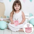 thumbnail image 5 of COM1950s Easter Bunny Gift Bags Rabbit Ear Velvet Bags with Drawstrings 5.5 X 3.9 Inch Bunny Gift Pouches Bunny Party Favors for Baby Kid Basket Party Supplies Candy Treat Jewelry,9 Color(1 Pcs), 5 of 9
