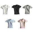 thumbnail image 4 of Camiseta a escala 1/12, modelo de figura de acción de 6 pulgadas, ropa en miniatura a escala 1/12 para figuras de acción de modelos de muñecas de 6 pulgadas, accesorio para vestir, 4 of 5