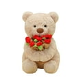thumbnail image 3 of Valentine’s Day Gift Cute 6" Teddy Bear Plush Toy with Red Rose, Sweet Gift for Girls and Kids, 3 of 5