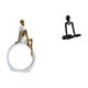 thumbnail image 1 of Figura de niña pensadora, estatua de mujer, centro de mesa, dormitorio, regalo para lectores, estantería, estilo rústico, escultura abstracta, adorno, 1 of 8