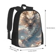 thumbnail image 2 of Sigee Cool Cloud White Dragon for Simple large capacity backpack Travel Laptop Backpack, Business for Travel and Daily Use, 2 of 9