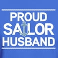 thumbnail image 3 of CafePress - Proud Sailor Husband Dark T Shirt - Men's Classic Graphic Cotton T-Shirt, 3 of 4