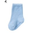 thumbnail image 3 of PULLIMORE 2 Pairs Baby Girls Socks Fleece Lined Anti Slip Crew Sock for Newborn Baby Infant Toddler Kids (0-12 Months, Blue), 3 of 7
