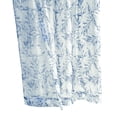 thumbnail image 2 of Habitat Jenny Grommet Curtain Panel Window Dressing 52 x 63 in Indigo, 2 of 9