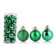 thumbnail image 3 of 24 bolas de Navidad, adornos para árbol de Navidad, bolas colgantes para árbol de Navidad, decoración para fiesta en el hogar, regalo de Año Nuevo 2025, Navidad, 3 of 5