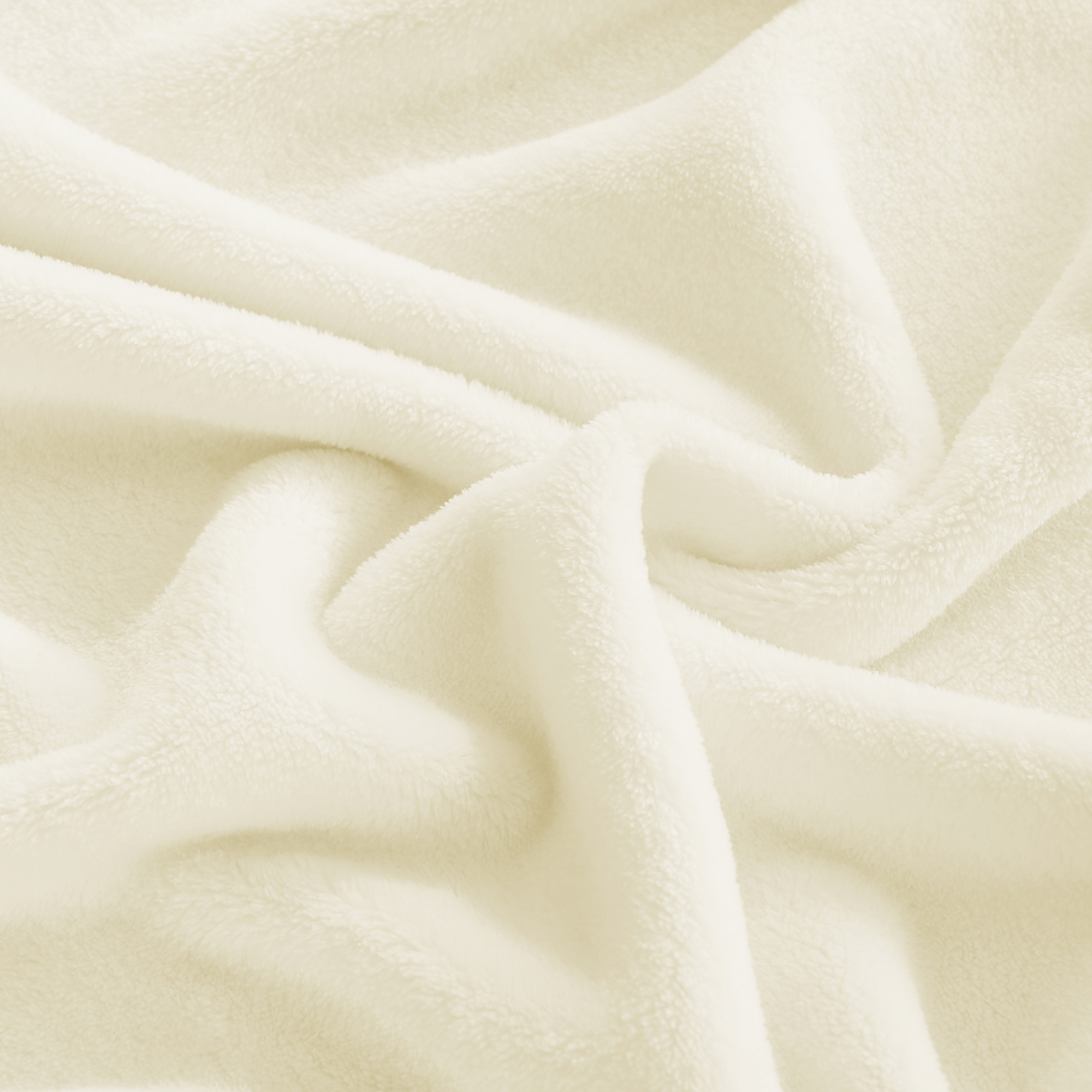 NICETOWN Flannel Bed Blanket Fleece King Size All Season Lightweight Plush Cozy Super Soft Luxury Couch Sofa Blanket for Bedroom/Gift, Beige, 70"x78"