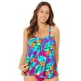 thumbnail image 4 of Swimsuits for All Flyaway Bandeau Tankini Set With Boy Short, 4 of 6