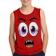 thumbnail image 1 of Niños Pequeños Camisola sin Mangas Gradiente Suave Impresión Moda Lindo Fondo para Niños 3-15 Años, 1 of 8