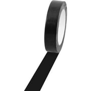Champion Sports Floor Marking Vinyl Tape, Black, 1" x 36yd