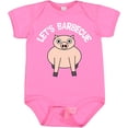 thumbnail image 3 of Inktastic Let's Barbecue White Text Boys or Girls Baby Bodysuit, 3 of 5