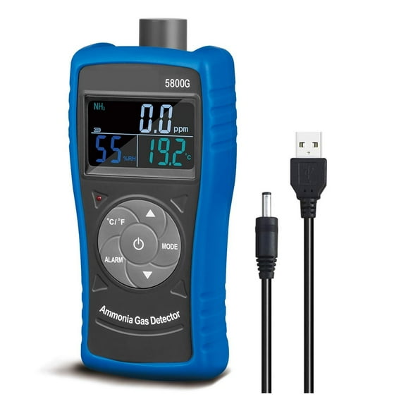 Hp-5800G Ammonia Gas Detector Tester Monitor,Particle Detector Professional Meter For Industry,Home,Factory,Air Purifier Quality