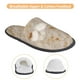 thumbnail image 3 of Fotbe Tortilla Pantuflas Peludas para Mujer con Estampado, Zapatillas de Peluche, Zapatos de Invierno para Casa, Uso Interior y Exterior-Large, 3 of 8