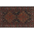 thumbnail image 1 of Ahgly Company Machine Washable Indoor Rectangle Traditional Dark Brown Area Rugs, 2' x 5', 1 of 7