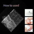 thumbnail image 3 of NOVAL 1200 PCS (50 Sheets) Nail Adhesive Tabs Nails Sticky Tabs Waterproof Breathable False Nail Tips Sticky Tab Super Sticky False Nail Glue Sticker for Press Nail Art E22, 3 of 3