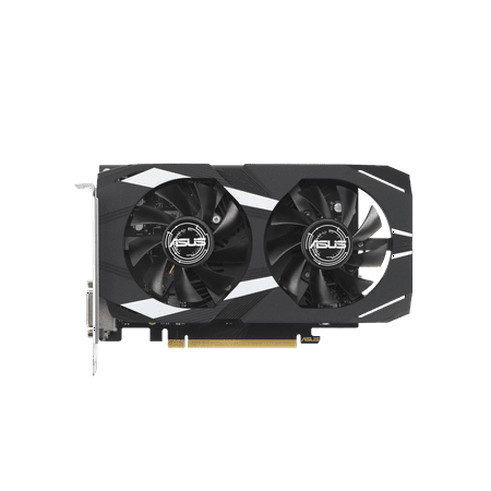 ASUS Dual NVIDIA GeForce RTX 3050 6GB OC Edition Gaming Graphics Card - PCIe 4.0, 6GB GDDR6 Memory, HDMI 2.1, DisplayPort 1.4a, 2-slot Design, Axial-tech Fan Design, 0dB Technology, DUAL-RTX3050-O6G