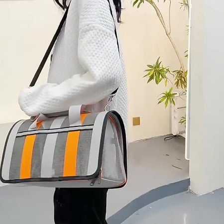Cat Backpack Carrier 18.5 x 10.6 x 9.84 in Large Capacity Pet Travel Bag for Outdoor Adventures and Vet Visits