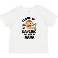 thumbnail image 3 of Inktastic Monkey I Love Hanging out with My Nana Boys or Girls Baby T-Shirt, 3 of 5