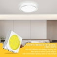 thumbnail image 4 of Lámpara de Techo Redonda de 18W, 1400LM, Luz Blanca Diurna de 6500K, Voltaje de 85-265V de Ancho, Adecuada para Iluminación Interior en Dormitorios, Salones y Cocinas (1 Pieza), 4 of 8