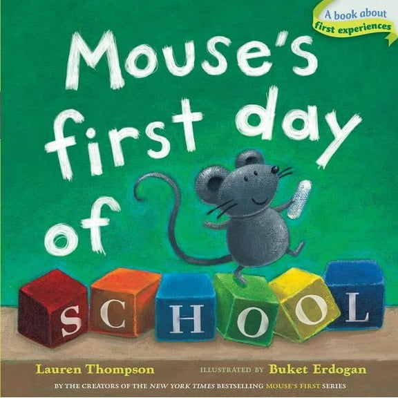 Mouse Mouse's First Day of School, (Board Book)
