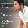 thumbnail image 4 of VRIFOZ Bluetooth Headphones, Bluetooth 5.3 IPX7 Waterproof Wireless Sports Earbuds for Workout Gym, 16 Hrs Playtime Running Headphones with Noise Cancelling Mic, HiFi Bass Stereo in-Ear Earphones, 4 of 5