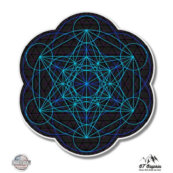 Metatron - 5" Vinyl Sticker - For Car Laptop I-Pad - Waterproof Decal