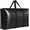 Black-1 PACK, variant on 168 Gallon Extra Large Storage Bags, Jumbo Moving Storage Bags, Foldable Big Blue Waterproof Outdoor Patio Cushion Storage Bag, 65x30x20inch - 1PACK