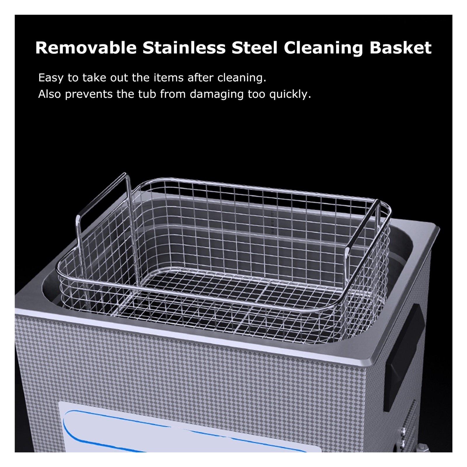 Ultrasonic Cleaner Heated Ultra Cleaner Machine with Timer Ultrasound Bath for Carburetor Tools Part