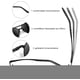 thumbnail image 3 of Gafas de sol para hombre, gafas de sol de aviador, gafas de sol de aviador polarizadas, gafas de sol polarizadas para hombre, gafas de sol de piloto para exteriores, gafas de sol unisex, 3 of 6