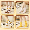 thumbnail image 7 of Bocaoying 5 Pairs Crazy Silly Magnetic Animal Socks - Funny Zoo Novelty Crew Socks, Cute Gifts for Animal Lovers Women Men, 7 of 7