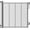 Gray, variant on Reinforced Retractable Baby Gate or Mesh Dog Gate,Easy to Use for Stairs, Doorways, Hallways, Indoor, Outdoor, Wide Pet Gate 33.5" Tall, Extends to 55" Wide, Cream