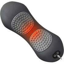 Smooth Spine Triple Fusion Back Massager with Heat, 3-in-1 Lumbar Massager for Lower Back Pain Relief, Smooth Vibration and Lifting for Neck, Shoulder and Spine