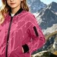 thumbnail image 6 of ATOGUTA Girls' Windbreaker Jacket Lightweight Water Resistant Coat Outwear with Hooded for Kids, 6 of 6