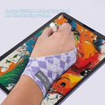 thumbnail image 2 of Guante de dibujo Spaseeba Artist Two-Finger M Morado, 2 of 8