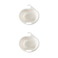 thumbnail image 1 of Escurridor Naiovety tipo gancho con agujeros huecos Blanco 2Conjunto, 1 of 6
