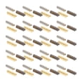 thumbnail image 1 of 150 Pcs Embouts de Corde à Lacets Embouts de Lacet Boucles de Corde en Métal Clips de Queue en Métal, 1 of 8