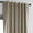 Warm Taupe, variant on Exclusive Fabrics Vintage Thermal Cross Linen Weave Blackout Curtains (1 Panel) Black 50 X 120 120 Inches