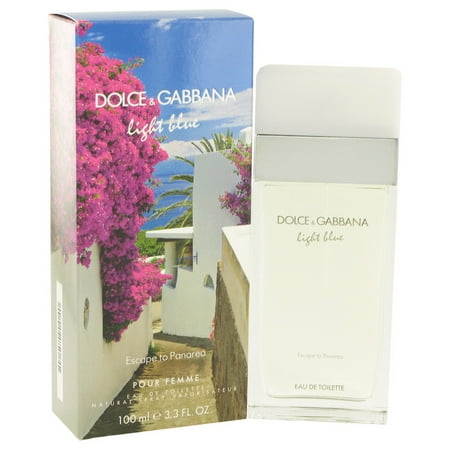 Light Blue Escape to Panarea by Dolce & Gabbana Eau De Toilette Spray 3.3 oz For Women