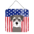 thumbnail image 1 of American Flag & Schnauzer Wall or Door Hanging Prints, 1 of 1