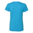 thumbnail image 3 of Heavy Cotton Womenâ€™s T-Shirt, S, Heather Sapphire, 3 of 5