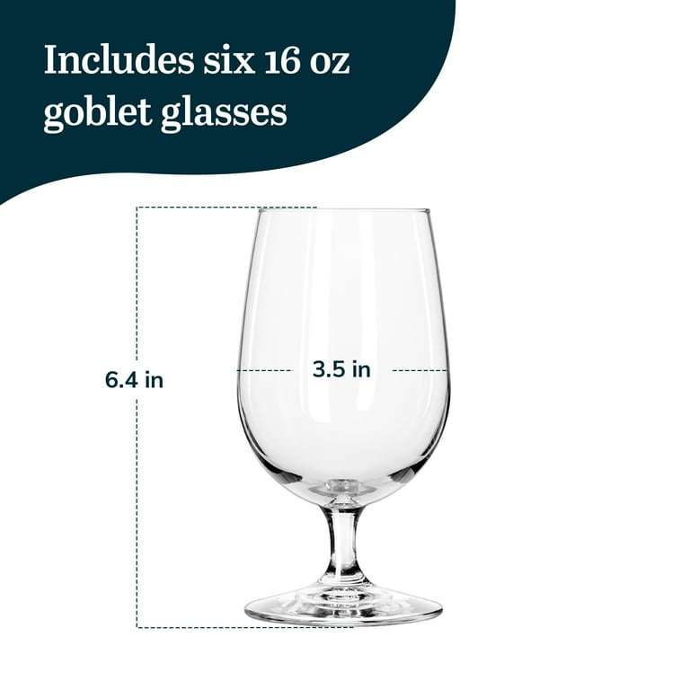 Patelai 48-Pack Clear Stemmed Water Goblets - 13.5 Oz Dishwasher Safe Glasses For Juice, Wine, Beer & Parties