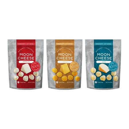 Moon Cheese, 2 Oz. Pack of Three (Assortment)