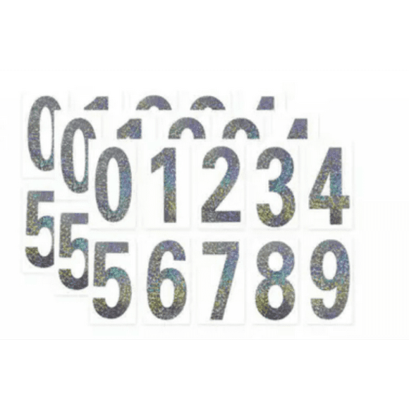 Invisible Digital Reflective License Plate Stickers Enhanced Visibility