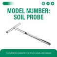 thumbnail image 2 of 21inch Soil Sample Probe Stainless Steel Quick Inspection for Lawn Garden Farm, 2 of 8