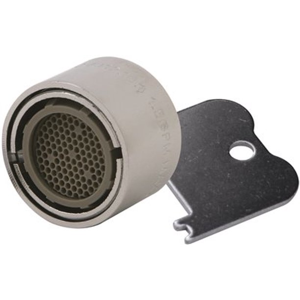 NIAGARA DUAL THREAD FEMALE AERATOR, VANDAL PROOF WITH KEY, 55/64 IN., 1