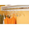 thumbnail image 4 of INTERNATIONAL HANGER Heavy-Duty Clear Plastic Combo Hanger for Tops or Pants, 100 Pack, 4 of 4