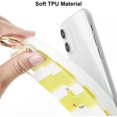 thumbnail image 4 of iPhone 11 Pro Max Case, Clear Lemon Fruit Pattern Case with Wristband Kickstand, Full Protective Adjustable Handle Grip Phone case, Hand Strap Holder Case for iPhone 11 Pro Max 6.5" (Lemon Stripes), 4 of 7