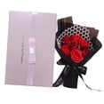 thumbnail image 2 of Ramo de rosas perfumadas con jabón para su regalo de aniversario Aroma agradable Tacto suave Rojo, 2 of 9