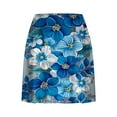 thumbnail image 4 of TMOYZQ Women's 2-in-1 Golf Tennis Skirt with Built in Shorts, Summer Casual Floral Print A-Line Mini Skirt High Waisted Workout Athletic Skirt Skort, 4 of 4