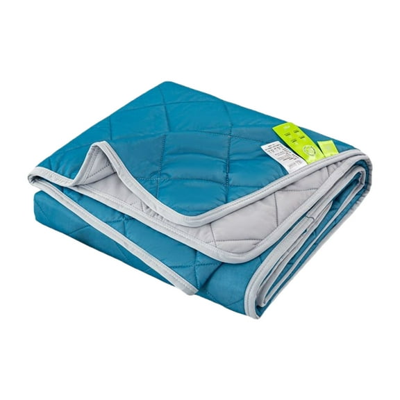 Bfogop Cooling Blanket for Hot Sleepers, Summer Cooling Comforter Checkered Pattern for Night Sweats, Breathable Solid Lightweight Blanket